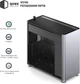 Корпус QUBE i 400 Tempered glass Silver (i400-G Silver) - изображение 15