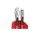 Кабель ColorWay USB-Lightning 2.4А 1m Red (CW-CBUL010-RD) - изображение 1