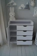 Пеленальний комод Baby Comfort Basic 4+1 білий - зображення 2