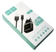 Мережевий зарядний пристрій Hoco C12 2USB 2.4A + Кабель Micro Usb Black - зображення 2