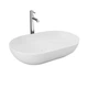 Раковина накладная на столешницу Rak Ceramics Feeling 55 x 35 см, белый матовый (FEECT5500500A) - изображение 1