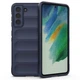 Силиконовый (TPU) чехол Deexe Terra Case для Samsung Galaxy S21 FE (G990) - Dark Blue - изображение 1