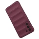 Силиконовый (TPU) чехол Deexe Terra Case для Samsung Galaxy S21 FE (G990) - Wine Red - изображение 4