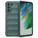 Силиконовый (TPU) чехол Deexe Terra Case для Samsung Galaxy S21 FE (G990) - Green - изображение 1