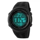 Спортивные часы мужские SKMEI TACTIC влагозащита 5атм 1167 Black - изображение 2