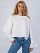 Вільний світшот Only 117351524 S (70836S) Білий - зображення 4