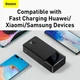 Павербанк 30000 mAh 15W 3A PowerBank с быстрой зарядкой Baseus Bipow Digital Display Портативный аккумулятор внешний аккумулятор 2USB/1Type-C. QC. (PPDML-K01) - изображение 10
