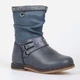 Детские демисезонные сапоги для девочки Flamingo PK-72C-XY-0394-Navy-blue 27 Темно-синие (2300000073713) - изображение 1