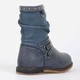 Детские демисезонные сапоги для девочки Flamingo PK-72C-XY-0394-Navy-blue 27 Темно-синие (2300000073713) - изображение 5