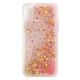 Чехол Glitter для Xiaomi Redmi 7A Бампер Жидкий блеск Аквариум Звезды Розовый - изображение 1