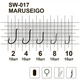 Крючки MiniMax Maruseigo SW-017 №2 10шт - изображение 2