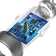 Автомобильное зарядное устройство Baseus Small Screw QC3.0 36W USB + Type-C PD Черный - изображение 7