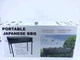 Портативний складний барбекю гриль мангал BBQ Grill TL-670 для пікніка дачі переносний туристичний - зображення 4