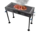 Портативний складний барбекю гриль мангал BBQ Grill TL-670 для пікніка дачі переносний туристичний - зображення 5