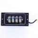 Противотуманные фары ВАЗ 2110-15 60W W/Y 4*15W Габарит 8W линза регулировка наклона ближний дальний - изображение 1