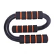 Фітнес ручки для віджимань Fitness push up grips (ручний тренажер, ковзання, спорт) - Чорний з помаранчевим - зображення 4