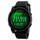 Спортивний годинник чоловічий SKMEI вологозахист 5атм 1257 Black - зображення 2