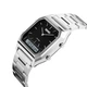 Спортивные часы мужские SKMEI Tango влагозащита 3атм 1220 Silver/Black - изображение 3