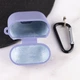 Силиконовый футляр с микрофиброй для наушников Airpods 1/2 Серый / Lavender Gray - изображение 5