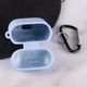 Чехол для AirPods 1/2 Epik Silicone Microfiber Series Голубой/Lilac Blue - изображение 5