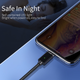 Магнитный кабель красный ESSAGER USB Type-C 1метр - изображение 4
