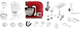 Кухонна машина ETA Gratus Storio 002890063 red - зображення 14