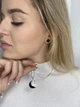Музыкальный кулон, украшение для беременных "Инь-Янь", эмаль черная с серебрением, шар 20 мм - изображение 2