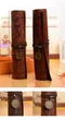 Кожаный пенал (кожзам) в форме свитка Discountheh ZHHAQ92G11680 Коричневый - изображение 9