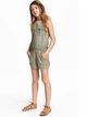 Комбинезон без рукавов H&M 0483883 134 cm (75463134cm) Хаки - изображение 1