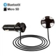 Блютуз трансмітер для авто "BT/Car FM transmitter - CM S25" Чорний, FM модулятор bluetooth в машину (VS7005241) - изображение 1