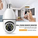 Беспроводная IP камера в плафон для лампочки E-smarter E27 Full-HD 2MP с WIFI - изображение 4