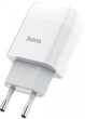 Сетевое зарядное устройство Hoco - C73A Glorious 2USB (2.4A, адаптер) - Белый - изображение 3