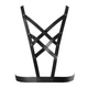 Портупея женская на грудь черная Bijoux Indiscrets MAZE Cross Cleavage Harness - изображение 1