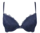 Бюстгальтер Pretty Polly Lola PDL005 мереживний push up глибоке декольте подарунок 85B Синій (5053014433130) - зображення 1