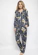 Піжамний комплект Fable&Eve Knightsbridge 1378 14/L Floral Stripe (5051877310407) - зображення 2
