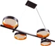 Люстра подвесная Brille BR-01 666S/4 LED 20W NW BK/G (24-852) - изображение 1