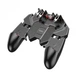 Геймпад для смартфона Hoco GM7 Six-Finger тригер Pad ігровий мобільний контролер Black - зображення 7