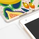 Чохол книжка, обкладинка для Apple iPad (Тропічні фрукти) моделі 7.9 mini 5 епл айпад міні 2019 case smart cover (823598537) - зображення 6