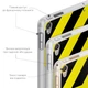 Чохол книжка, обкладинка для Apple iPad (Радіаційний знак) моделі Air 2 9.7 епл айпад ейр 2014 case smart cover (823642140) - зображення 5