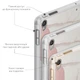 Чехол книжка, обложка для Apple iPad (Розовый мрамор, камень) модели 7.9 mini 5 эпл айпад мини 2019 (A2124/A2126/A2133) - изображение 5