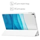 Чехол книжка, обложка для Apple iPad (Голубая волна абстракция) Air 2 / 9.7 A1566/A1567 айпад (A1566/A1567) - изображение 7