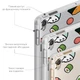 Чохол книжка, обкладинка для Apple iPad (Суші патерн) моделі Pro 9.7 епл айпад про 2016 case smart cover (823635077) - зображення 5