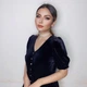 Набір: чокер зі стразами сережки "Stylish Eyes", срібло - зображення 4