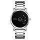 Классические часы мужские SKMEI влагозащита 3АТМ 1260 Silver/Black - изображение 1