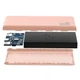 Зовнішній акумулятор повербанк Power Bank Baseus Bipow 10000mAh |3A, 18W, PD/QC3.0, USB, Type-C, micro-USB| Pink - зображення 5