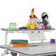 Комплект парта Ergokids TH-320 Pink + крісло ErgoKids Y-400 PN (TH-320 W/PN + Y-400 PN) - зображення 3