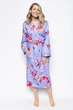 Халат женский Cyberjammies Carrie 9053 18/2XL Сиреневый с цветочным принтом (5051877380226) - изображение 2