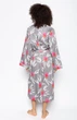 Халат женский Cyberjammies Mallory 9022 18/2XL Серый с цветочным принтом (5051877378223) - изображение 3