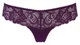 Трусики Gossard Gypsy 11116 стрінги низької посадки мережевні XS Dark Purple (5053014386511) - изображение 1