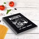 Кулинарная книга для записи рецептов "Череп повара с ополоником" на спирали - изображение 1